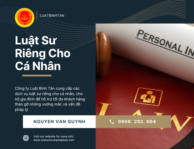 dịch vụ luật sư cá nhân