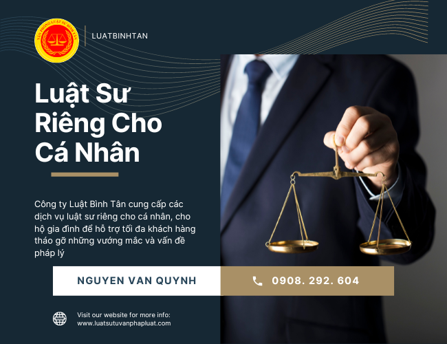dịch vụ luật sư cá nhân